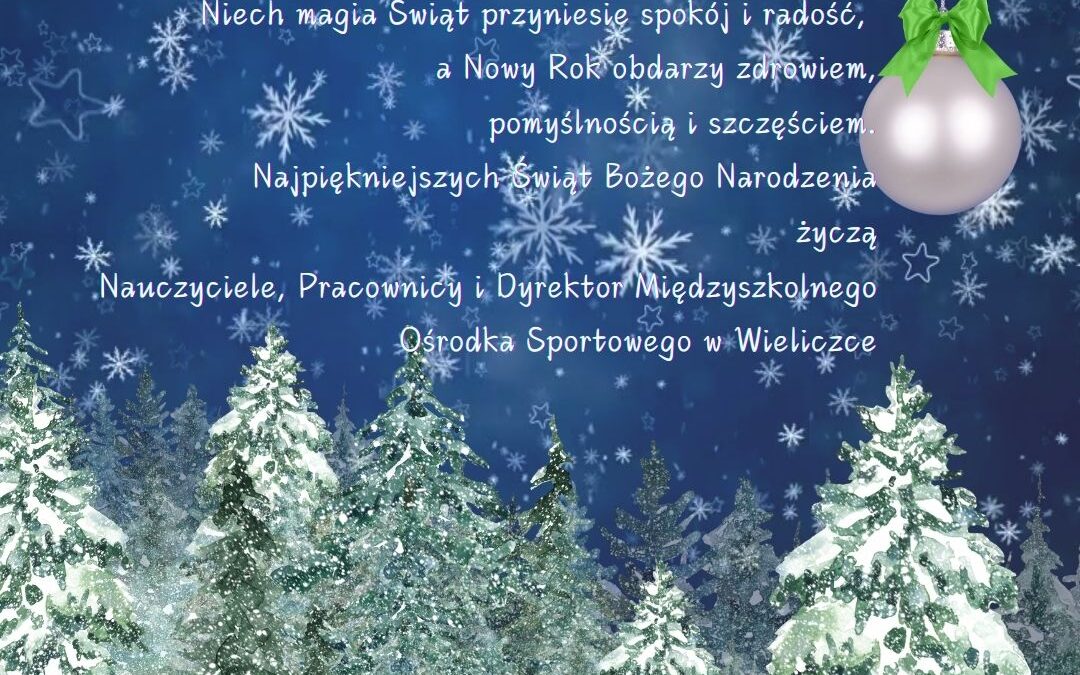 Zdrowych, Spokojnych Świąt