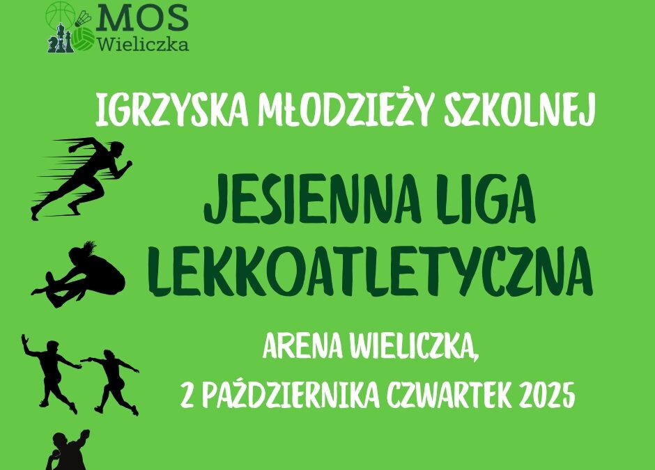 ZMIANA TERMINU!!! JESIENNA LIGA LEKKOATLETYCZNA