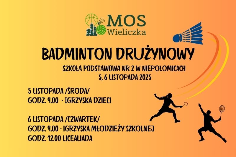Badminton – ZAPISY W SRS