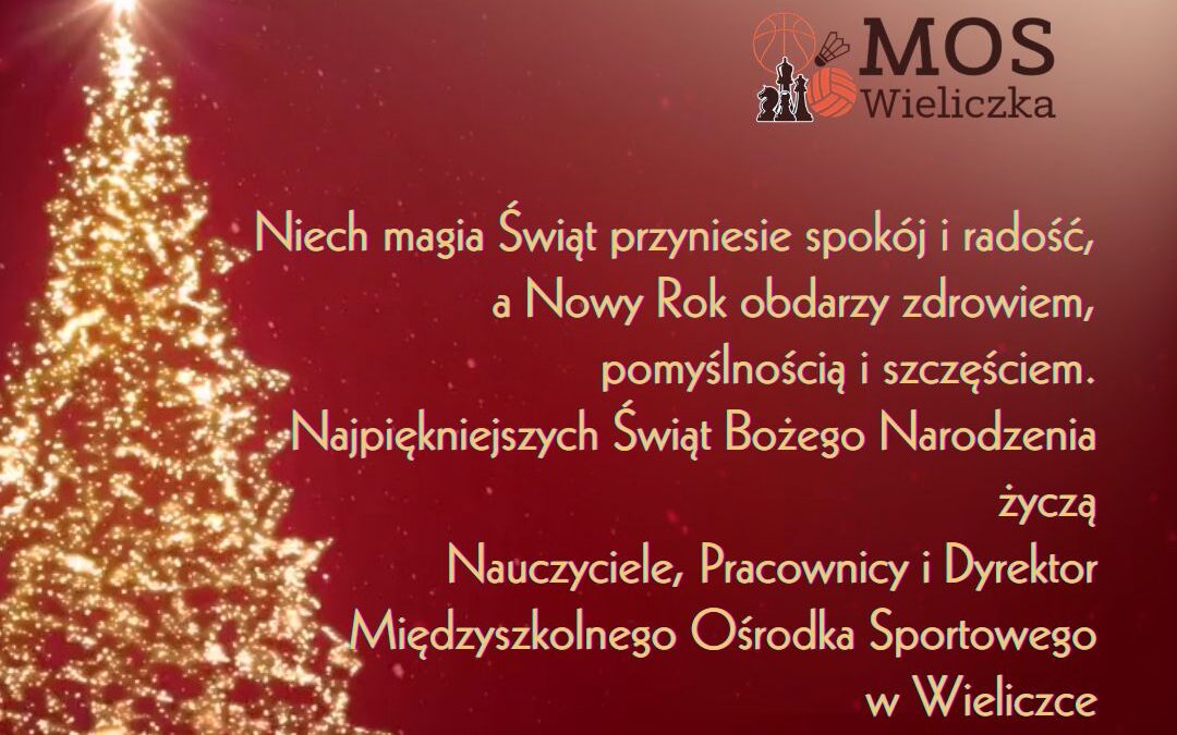 Zdrowych, spokojnych Świąt Bożego Narodzenia