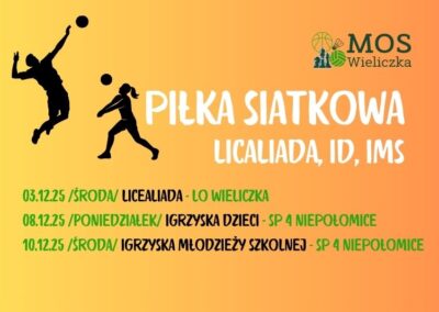 Piłka siatkowa – ZAPISY w SRS
