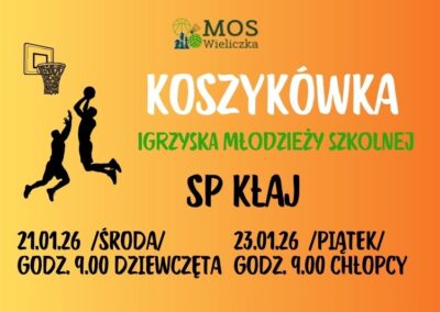 KOSZYKÓWKA  Igrzyska Młodzieży Szkolnej – ZAPISY w SRS