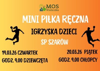 MINI PIŁKA RĘCZNA Igrzyska Dzieci – ZAPISY W SRS