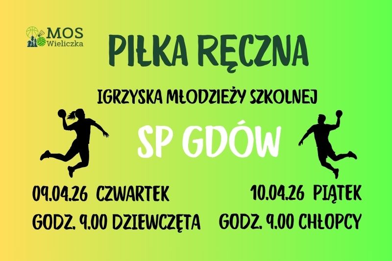 PIŁKA RĘCZNA Igrzyska Młodzieży Szkolnej ZAPISY w SRS