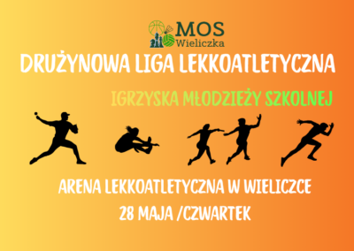 DRUŻYNOWA LIGA LEKKOATLETYCZNA Igrzyska Młodzieży Szkolnej ZAPISY w SRS