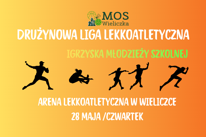 DRUŻYNOWA LIGA LEKKOATLETYCZNA Igrzyska Młodzieży Szkolnej ZAPISY w SRS